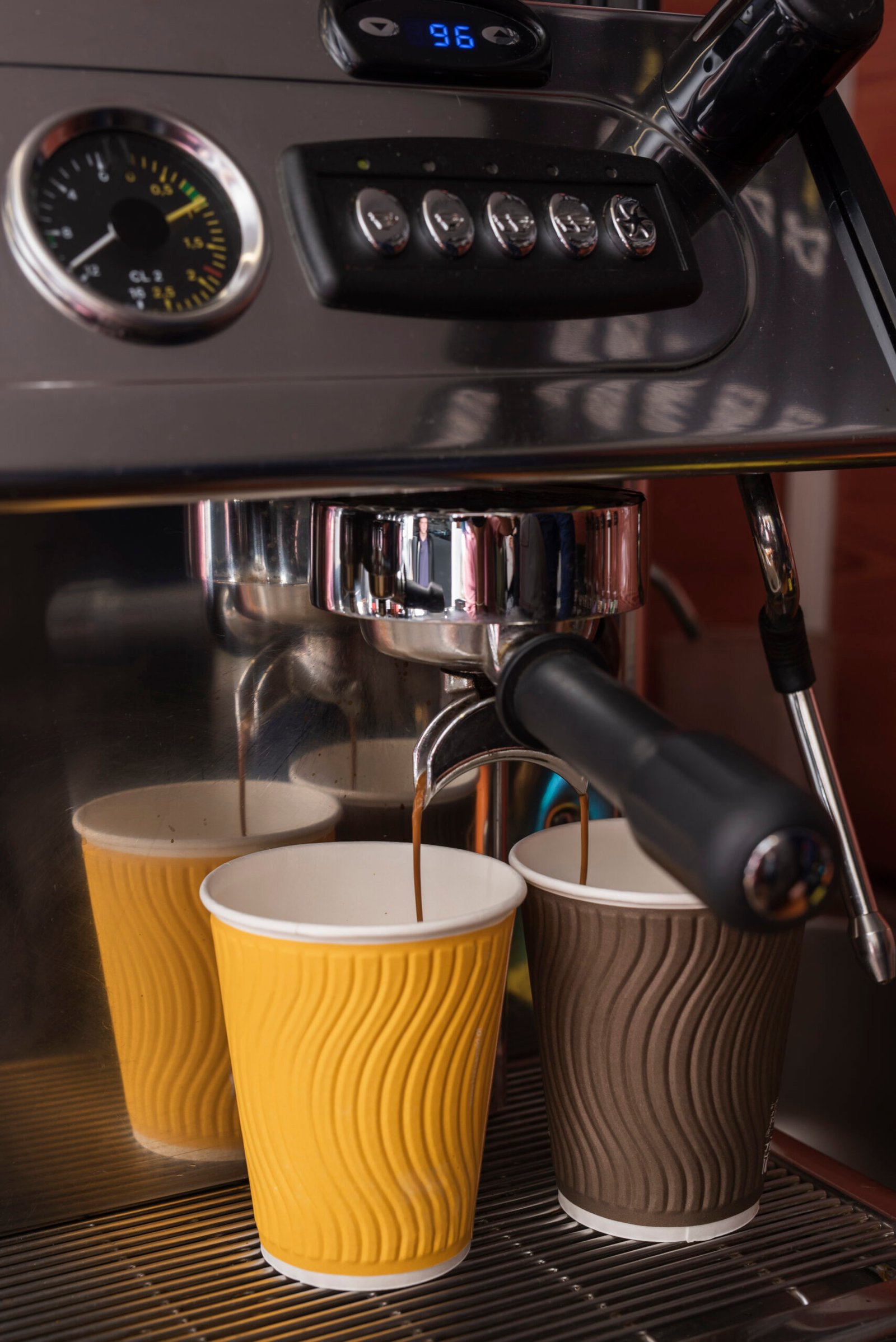 coffee and tea vending machine