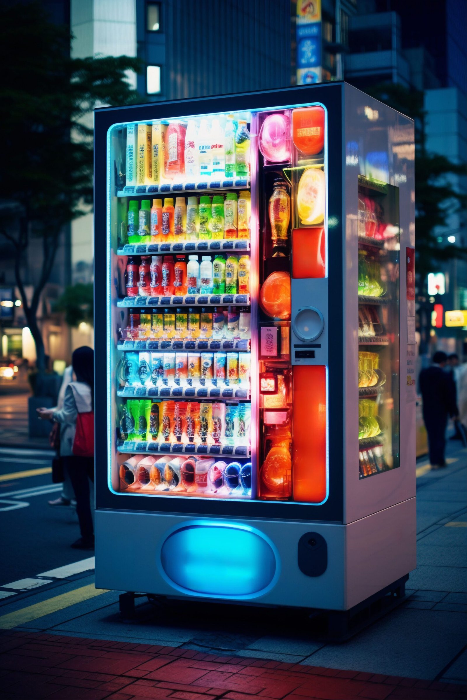 smart cashless vending machine